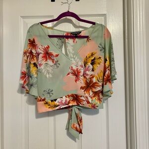 Express floral top